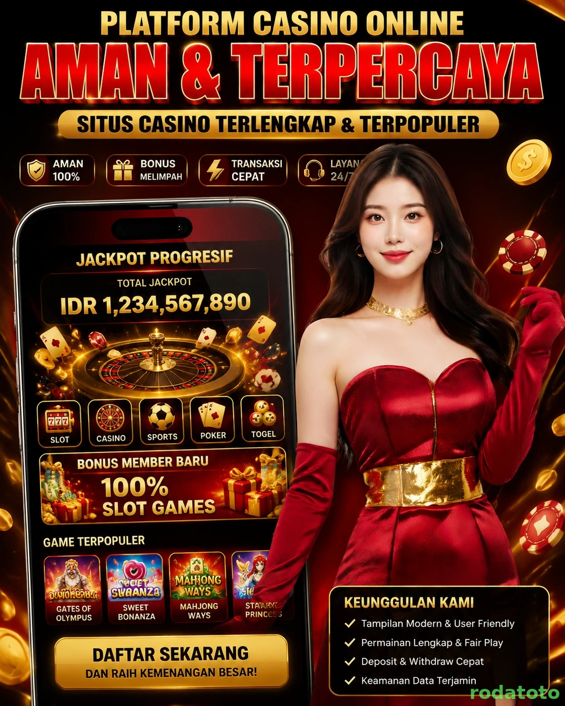 rodatoto Bonus Menarik